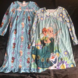 Pajamas Nightgown frozen Elsa Anna Disney 6